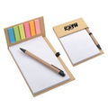 Desk Memo Pad with Pen